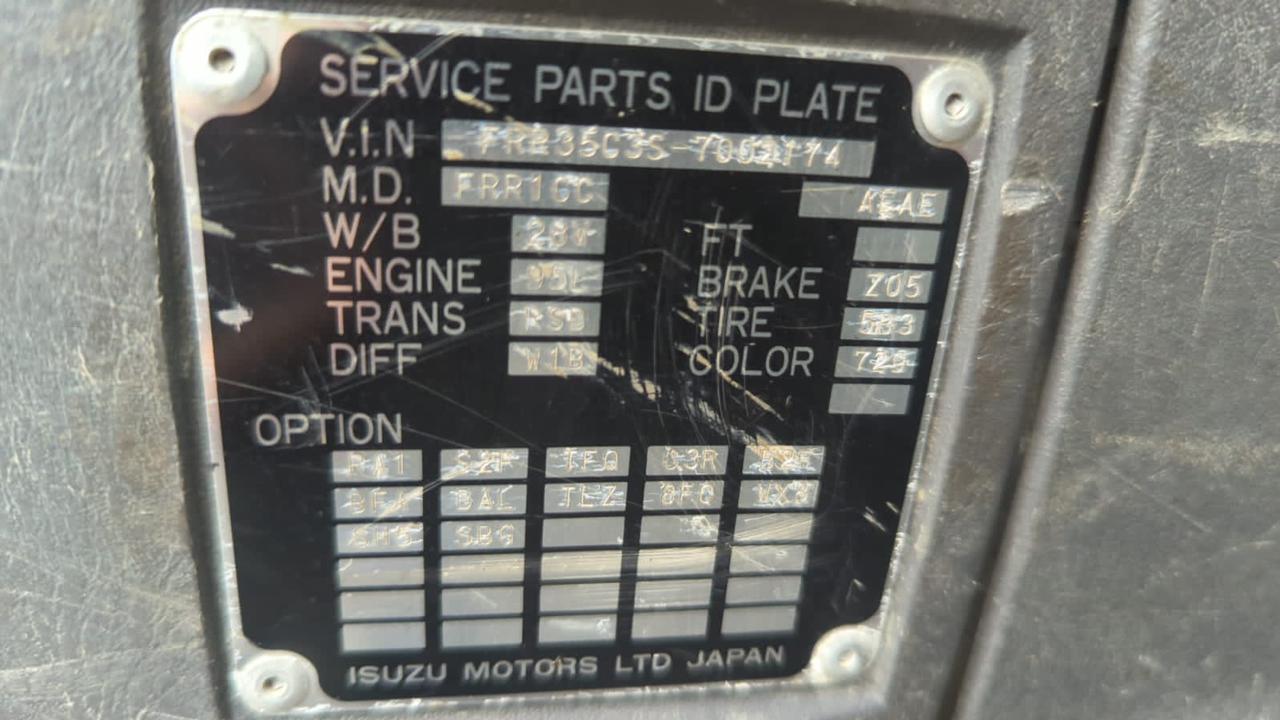 2004 ISUZU FORWARD Dump